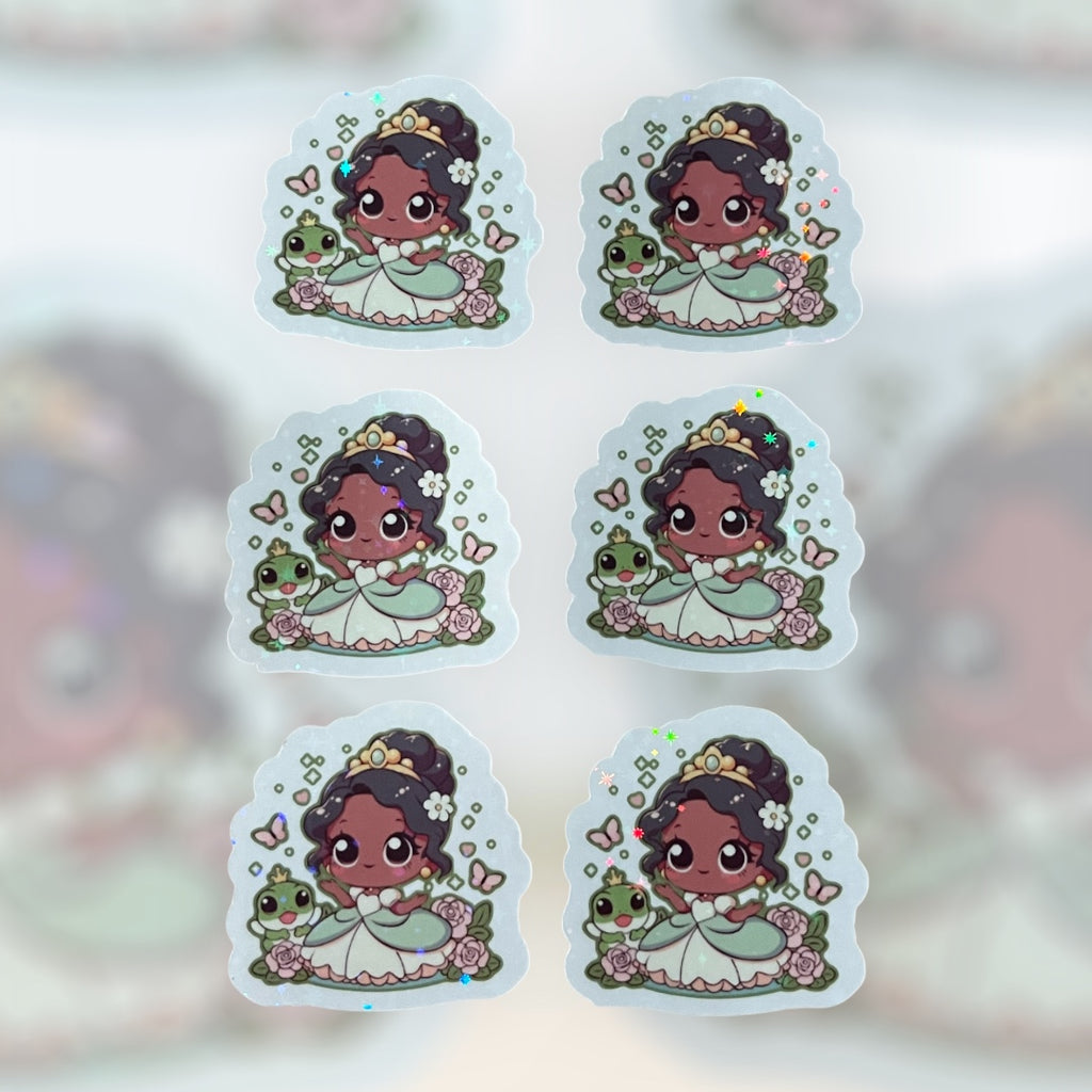 Princess Tiana and the Frog Sticker