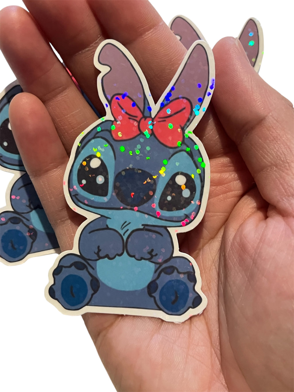 Stitch Bow Sticker