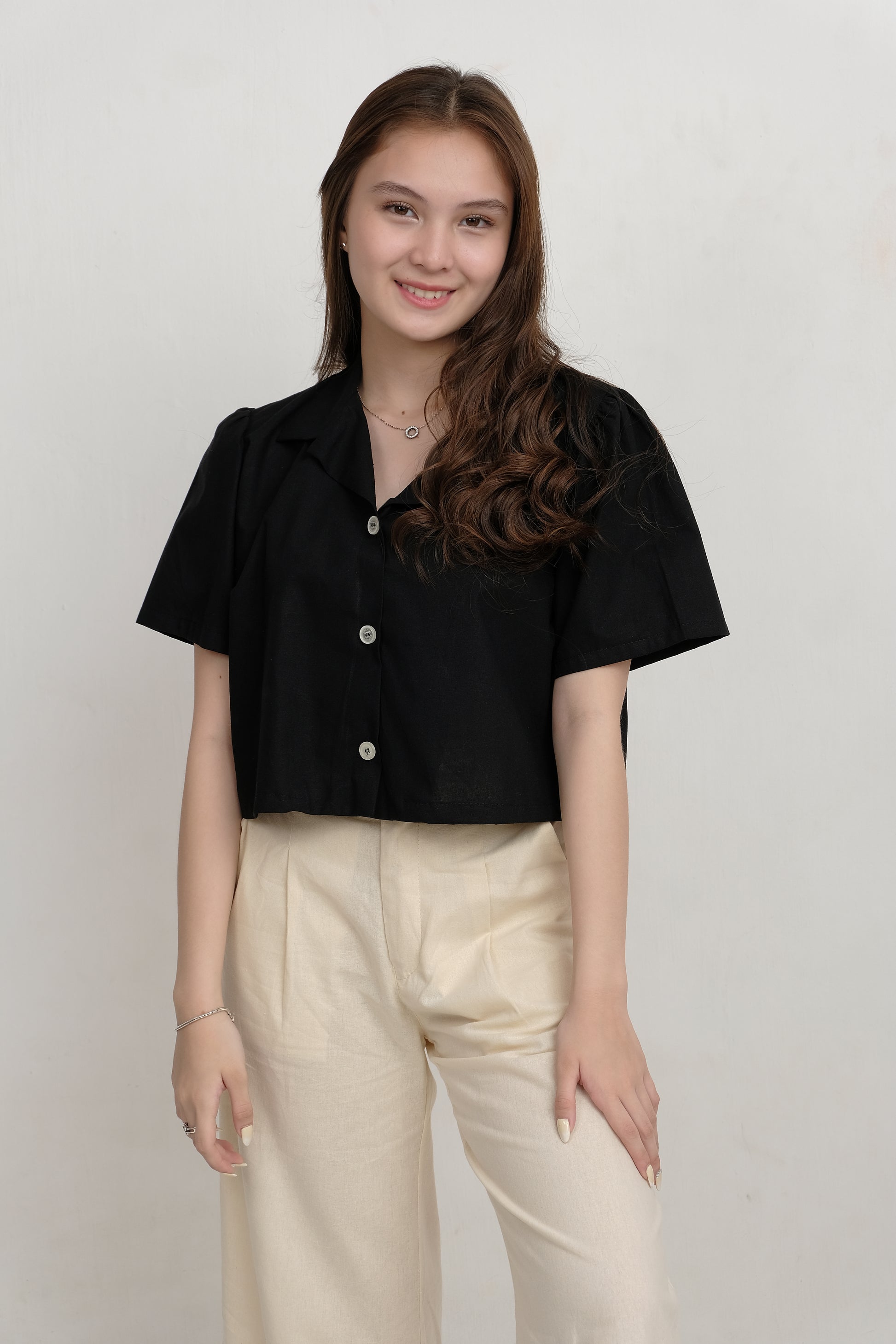 Lapel Blouse Only
