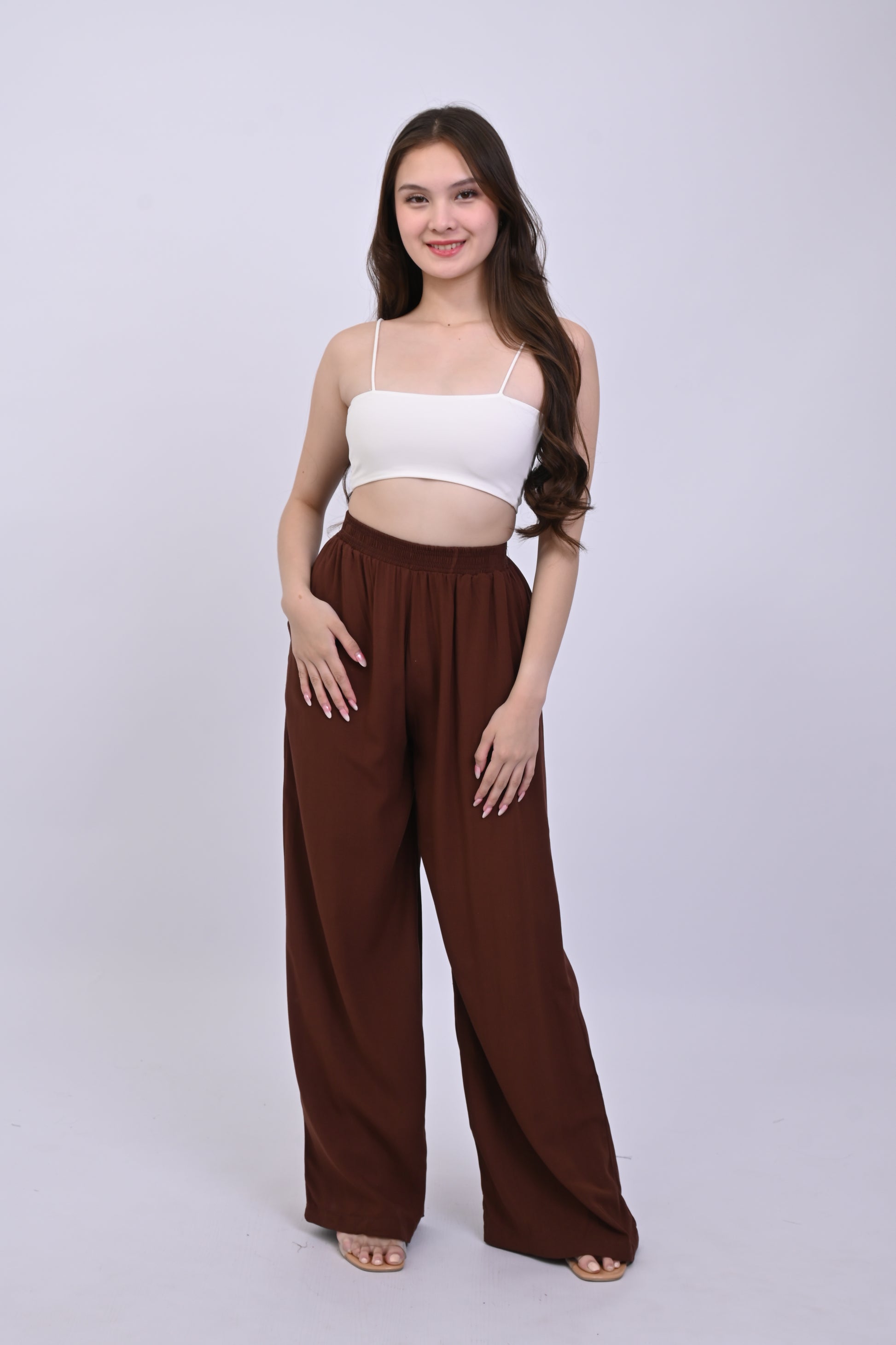 Loose Wideleg Pants