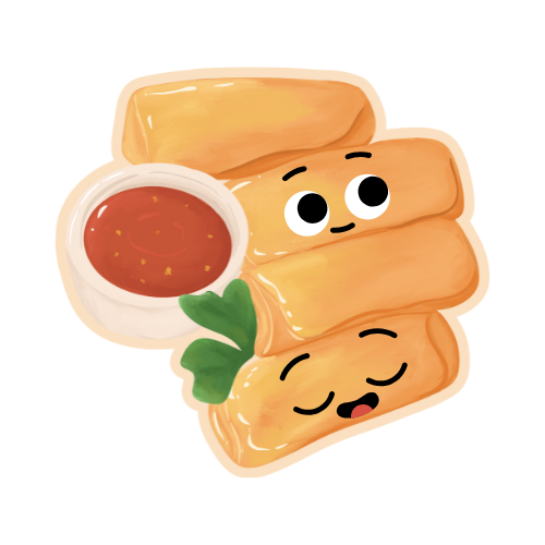 Filipino Food Lumpia Sticker