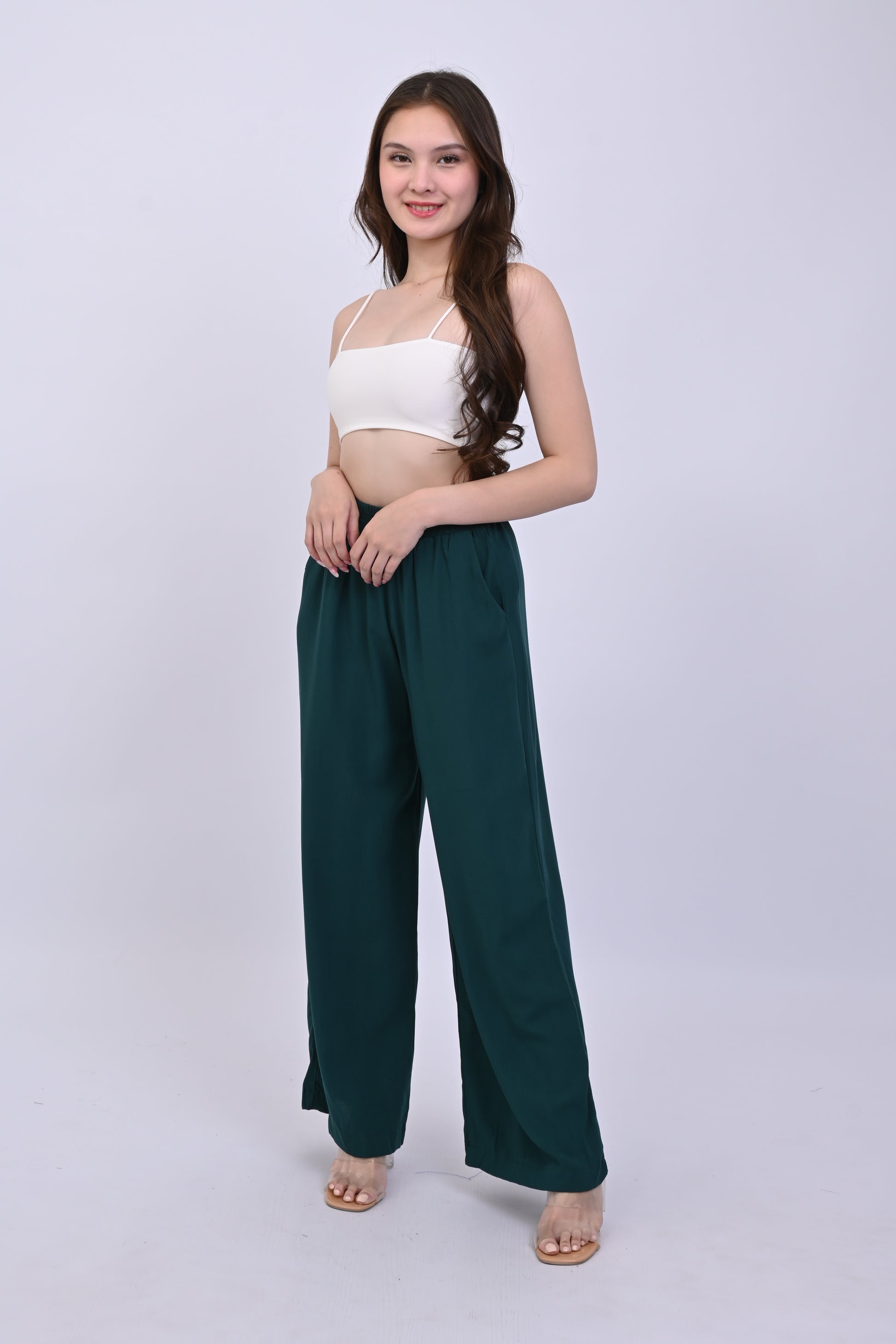 Loose Wideleg Pants