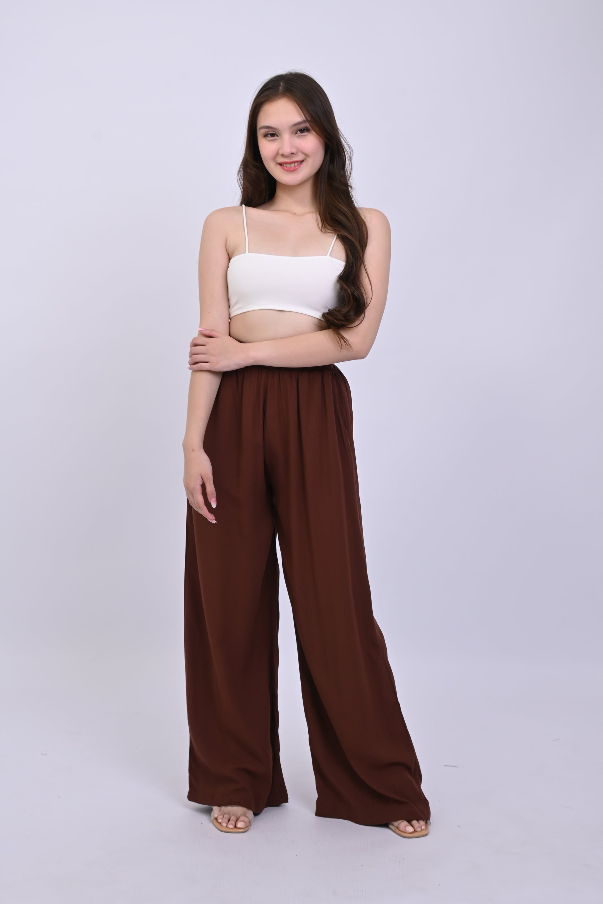Loose Wideleg Pants
