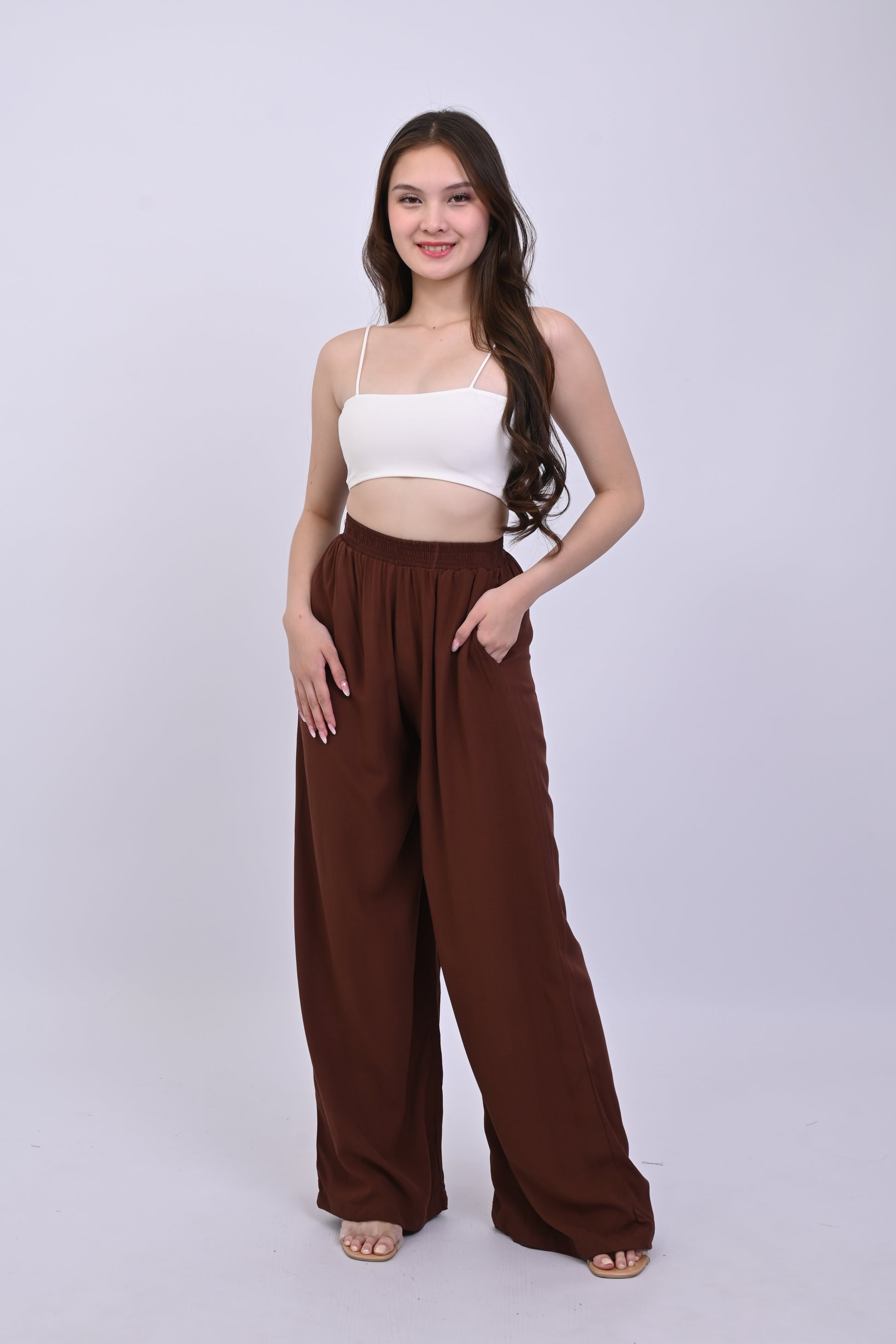 Loose Wideleg Pants