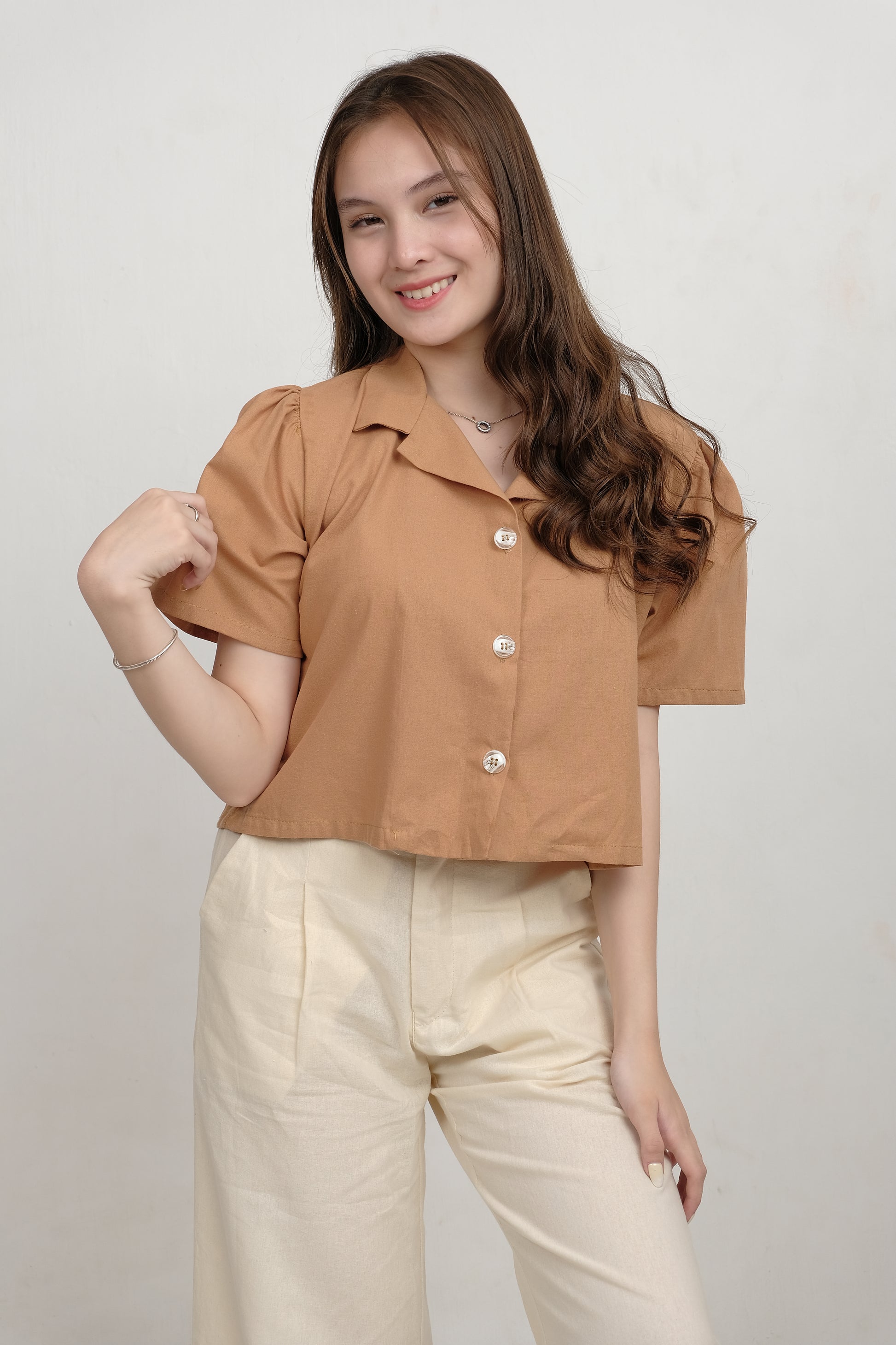 Lapel Blouse Only