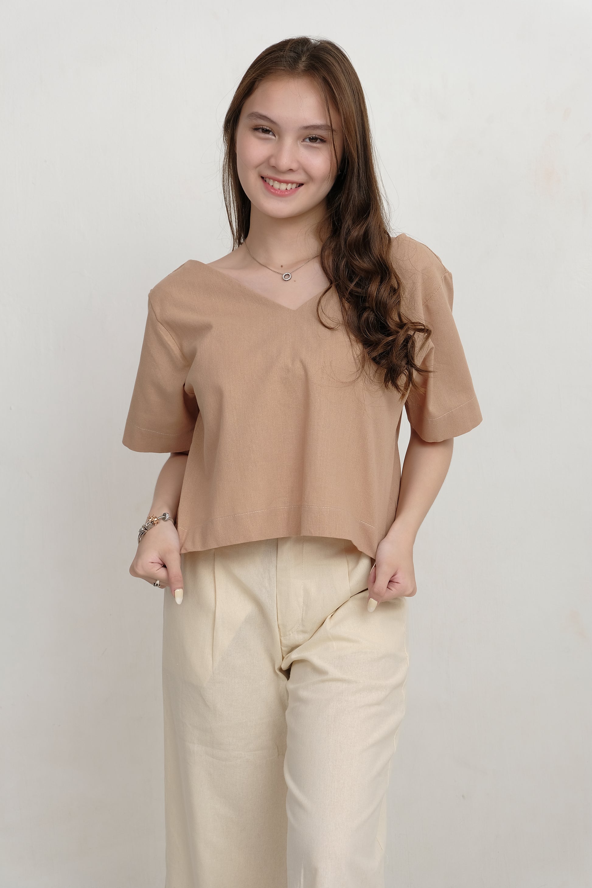 V-neck Blouse Only