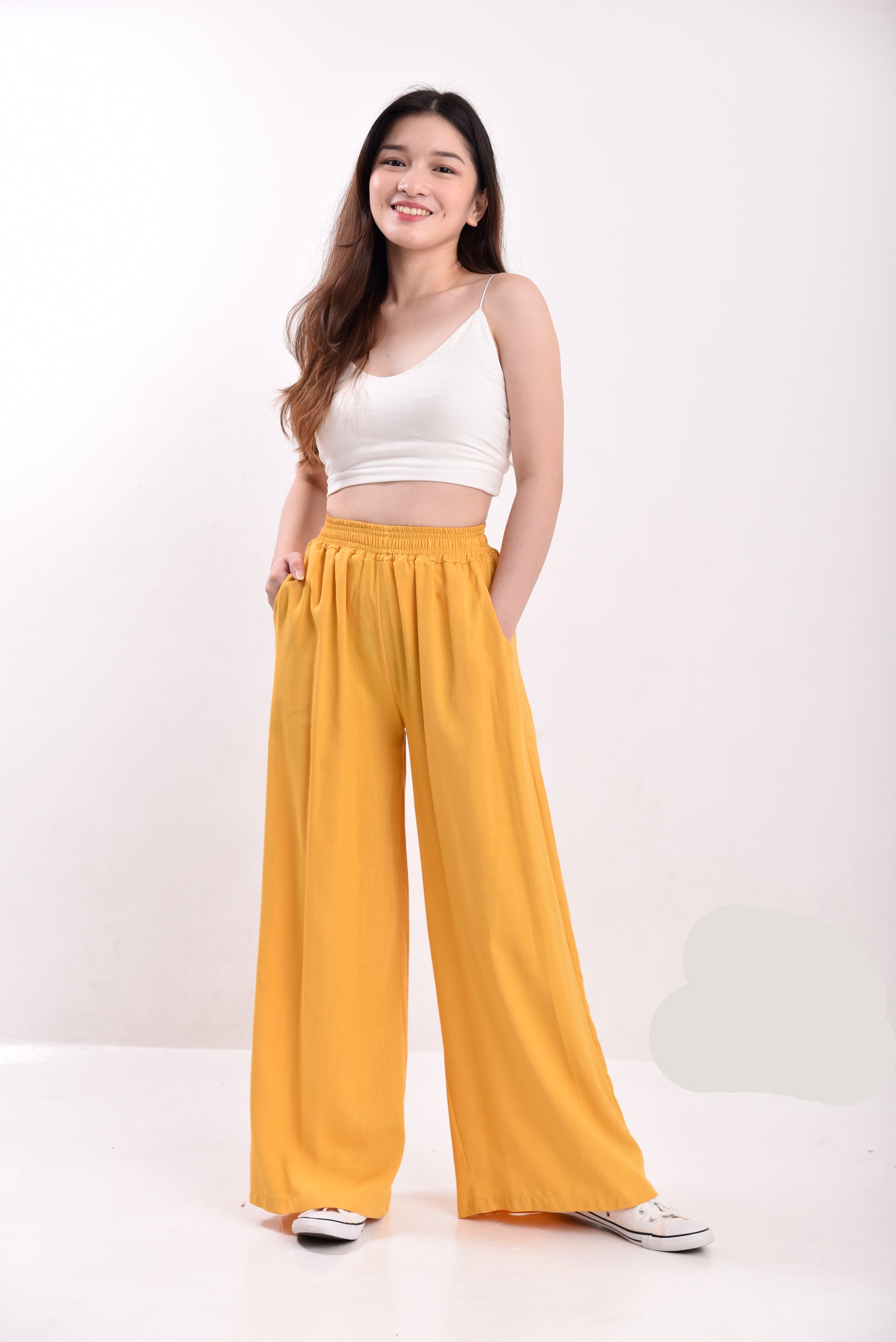 Loose Wideleg Pants