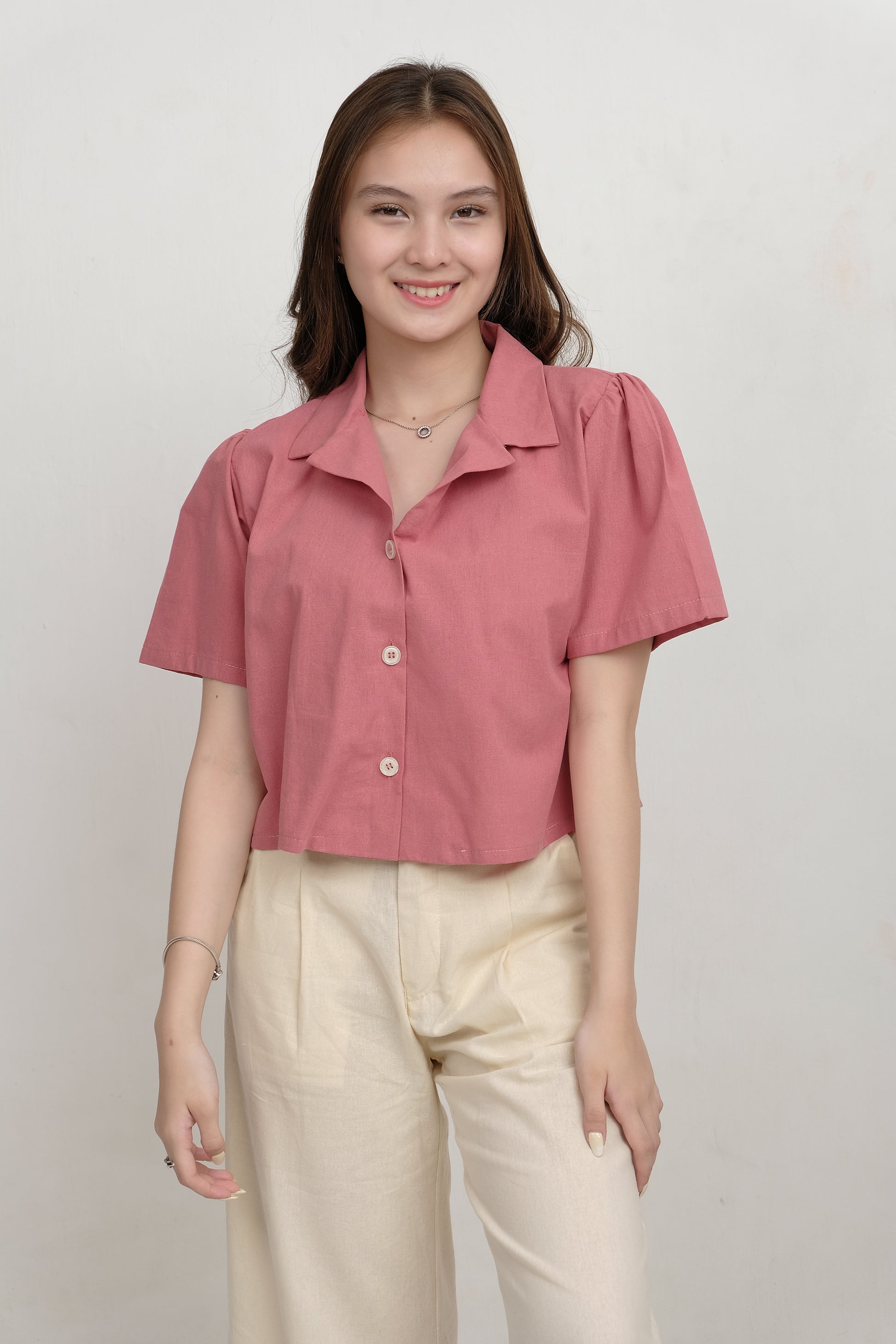 Lapel Blouse Only