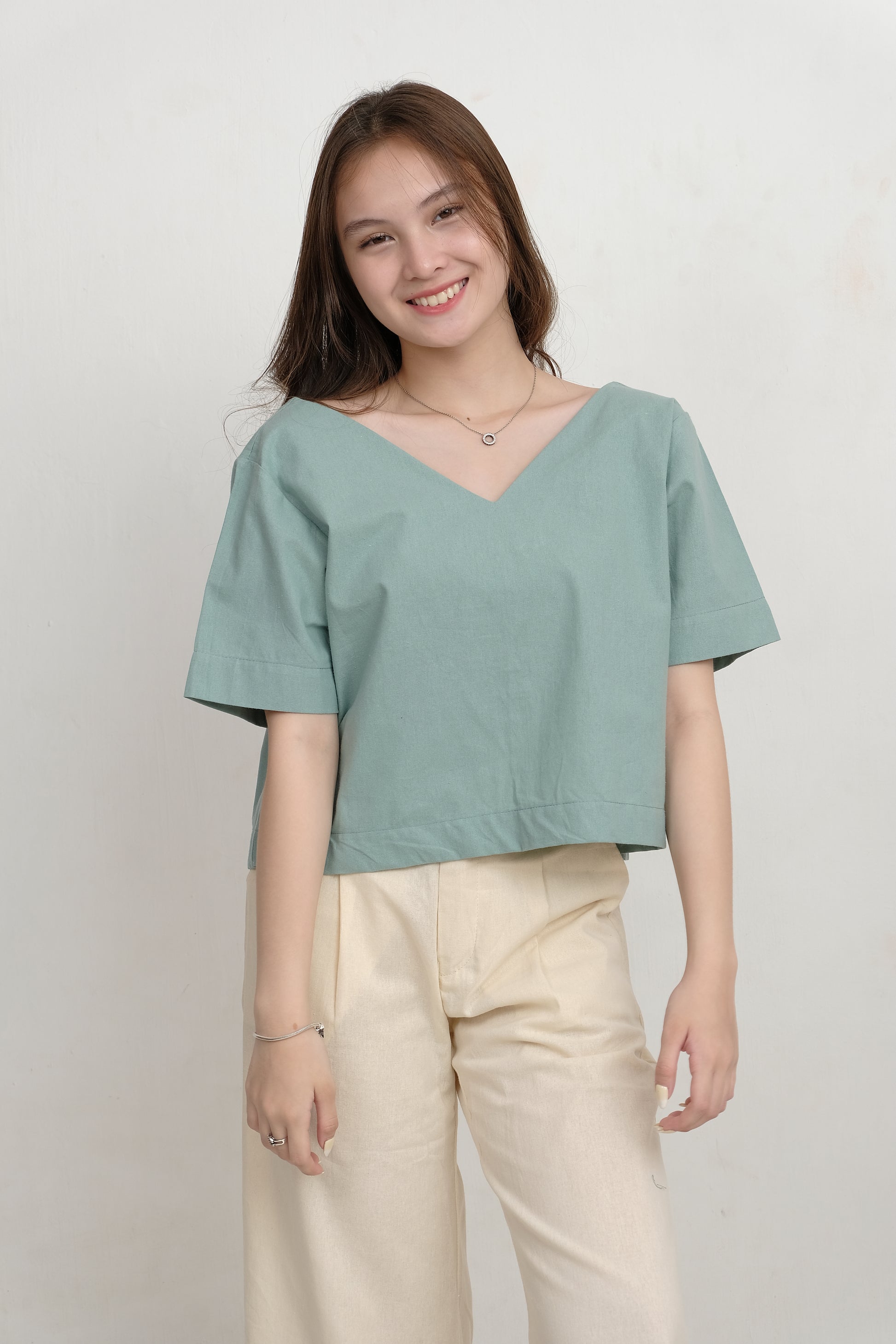 V-neck Blouse Only